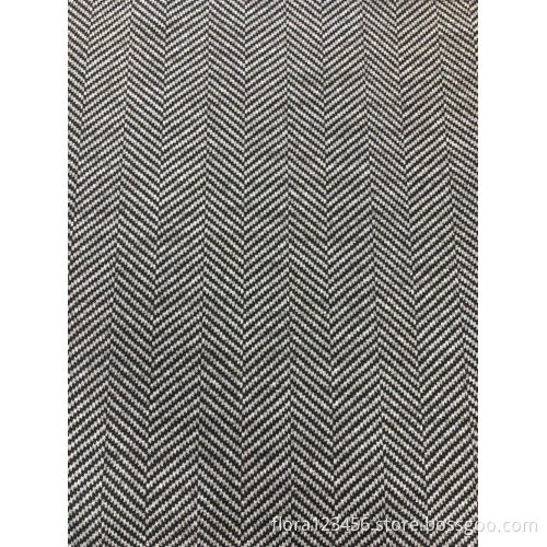 Herringbone knitted jacquard fabric